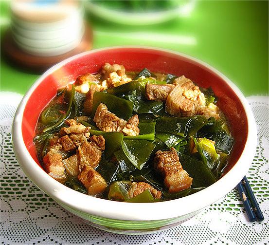 小碗菜海带烧肉