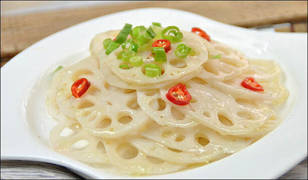 小碗菜莲藕片