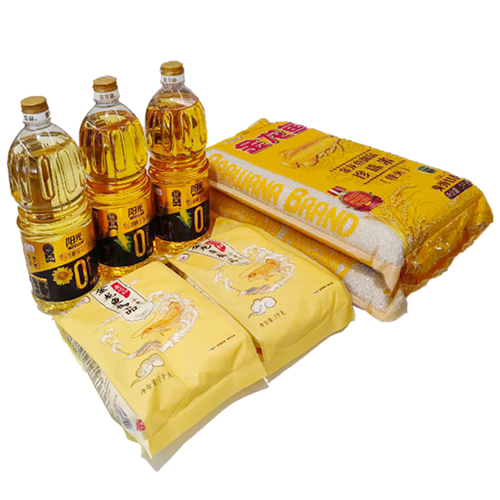 金龙鱼御品珍珠米5KG*2袋，金龙鱼零反脂肪玉米油/葵花仁油1.5L *3瓶，金龙鱼御品麦芯粉1KG *2袋